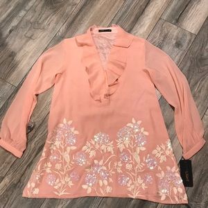 Pakistani/Indian. Limelight Pret kurta top. Xsmall